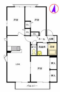 Kフラット C棟 * C0201号-2