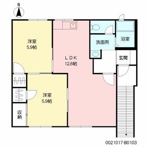 ドエル八幡 B棟 ** B0103号-16