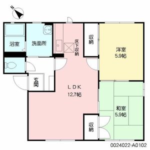 フィールドコート本城Ⅱ　Ａ棟 A0102号-16