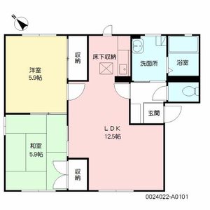 フィールドコート本城Ⅱ A棟 A0101号-16