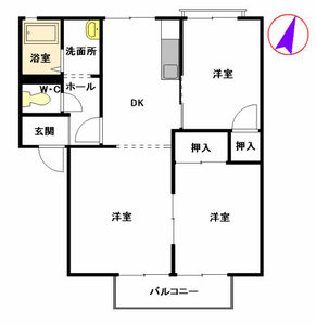 ヴィラコリーナ　＊＊ A0203号室