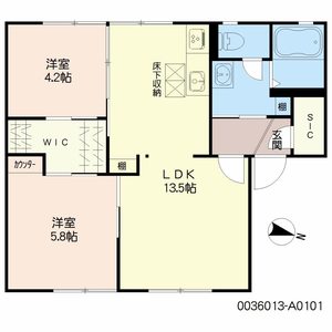 ディアスＫ　＊＊ A0101号室