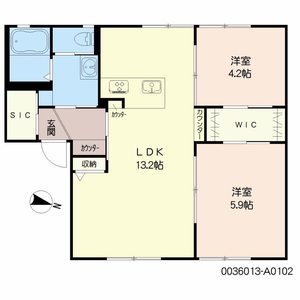 ディアスＫ　＊＊ A0102号室