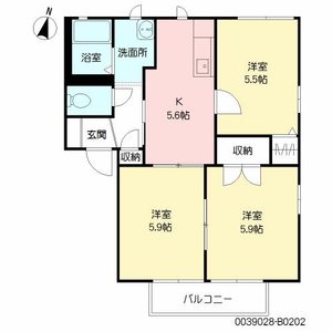 さわやか・ゆうゆう　Ｂ棟　＊ B0202号室