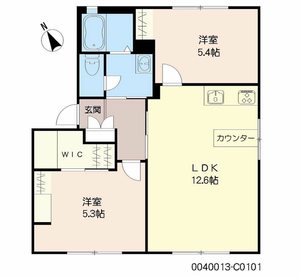 ルミエール基山　Ｃ棟　＊ C0101号室