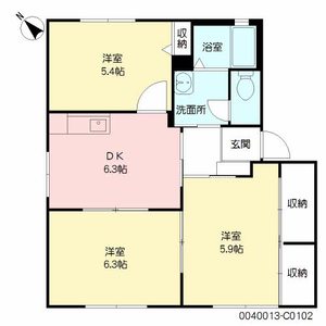 ルミエール基山　Ｃ棟　＊ C0102号室