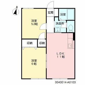 エスポアール上峰　Ａ棟　＊ A0103号室