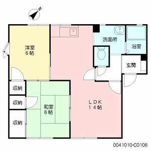 ファミール関　Ｃ棟 C0106号室