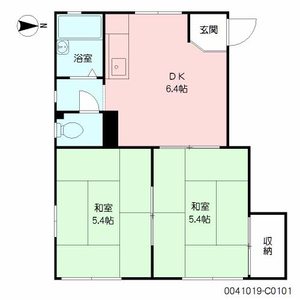 フレグランス垂水　Ｃ棟　＊ C0101号室