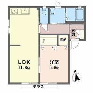 フォーレスＫ　＊＊ A0101号室