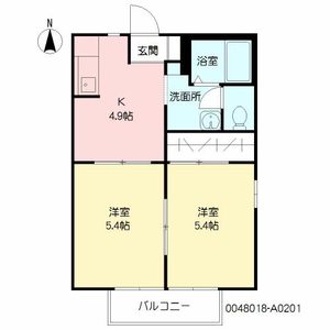 フレグランスアザレア　＊＊ A0201号室