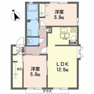 ビューハイツ小森野　Ｄ棟 D0101号-3
