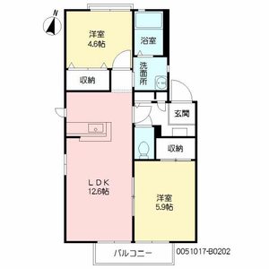 美し浜　Ｂ棟　＊ B0202号室