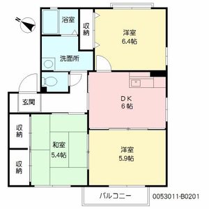 ヴァン・ヴェール　Ｂ棟　＊＊ B0201号-16