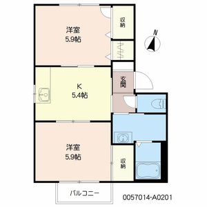 ヒルトップハイツ ** A0201号-10