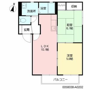 メルベイユ　Ａ棟　＊ A0202号室