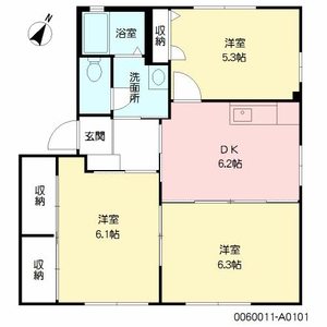 ラルジェおぐら　Ａ棟　＊＊ A0101号-16