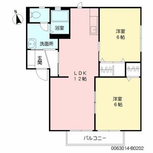 リーブル２１　Ｂ棟　＊＊ B0202号-16