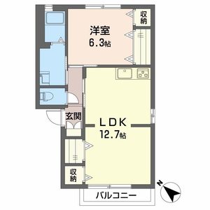 エスポワール吉田　Ａ棟　＊＊ A0202号室