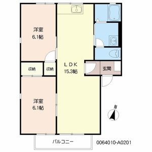 フレグランス国分Ⅱ A0201号-16