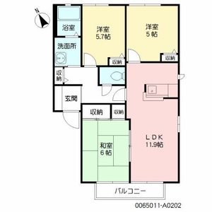 ウィステリア中曽根　＊＊ A0202号-2