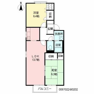 ヴィラコンフォ－トⅡ　Ｂ棟 B0202号-16