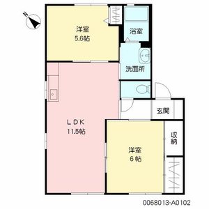 ヴェルデつつみ　＊＊ A0102号室