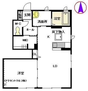 クレセオ　ブレス　Ⅱ番館 B0101号室