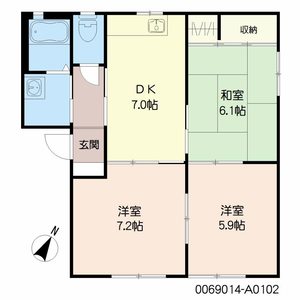 レガート外町 A棟 A0102号-15
