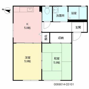 レガート外町　Ｃ棟 C0101号-12