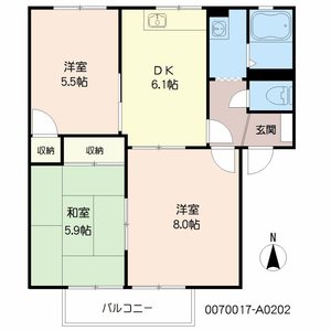 ディアス高野 ** A0202号-14