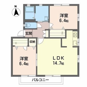 ディアス平野 A棟 ** A0201号-16