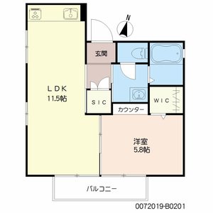 ディアスさくら　Ｂ棟　＊ B0201号室