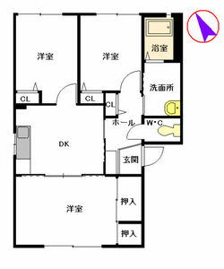 フレグランス長野　Ｂ棟　＊ B0101号-13
