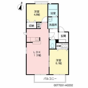 リジェール尾倉パートⅡ　Ａ棟　＊ A0202号-16