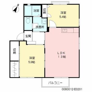 ヴィラ・サンロイヤル E棟 * E0201号-14