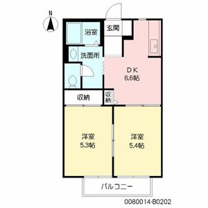 メゾンあや　Ｂ棟　＊＊ B0202号-16