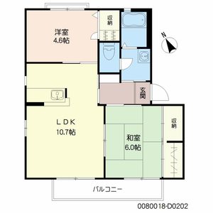 ビーチ・ヒル D棟 * D0202号-2