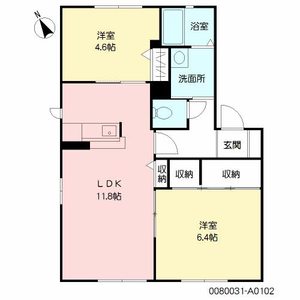 パットターンヒルズⅡ　Ａ棟 A0102号-16