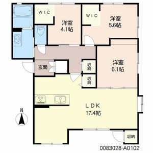 グランバリエ　フィールド　Ａ棟　＊A0102-5