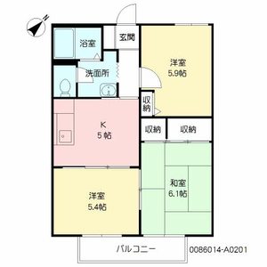 グリーンハイツ A0201号-13