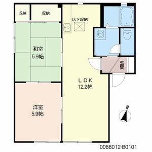 ヴェルドミール　Ｂ棟 B0101号室