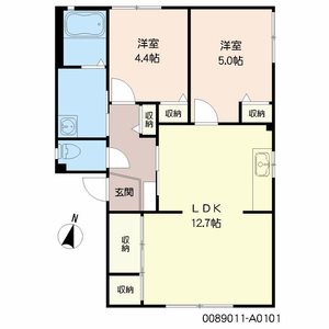 グリーングラス　Ａ棟　＊ A0101号-16