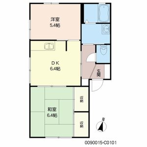 フレグランス大久保　Ｃ棟　＊＊ C0101号-9