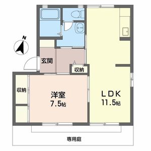 ヴィレッジS・S A棟 ** A0102号-16