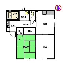 プリムヴェール　Ｃ棟　＊＊ C0101号-14