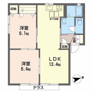 シャルマン　メゾン　Ａ棟　＊＊ A0101号室
