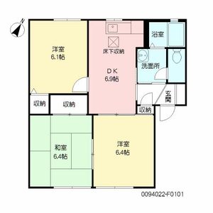 チェリーヒルズ　＊＊　Ｆ棟 F0101号-16