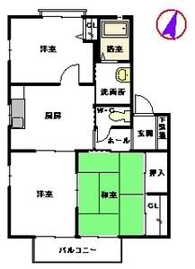 リブレＫ　Ｃ棟 C0202号-2