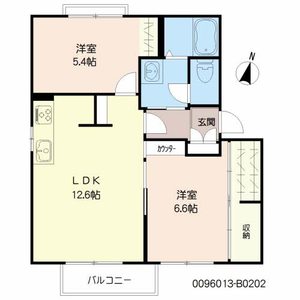 Ｋ－アントレ　Ｂ棟 B0202号室